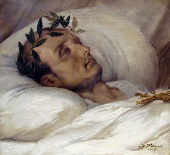 賀拉斯 貝內特 Napoleon sur son lit de mort Horace Vernet